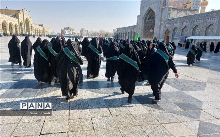 وقتی وارد حرم شدم انگار پاگذاشتم توی بهشت