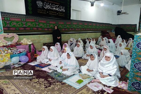 برگزاری مراسم جشن تکلیف دانش‌آموزان شهرستان حمیدیه