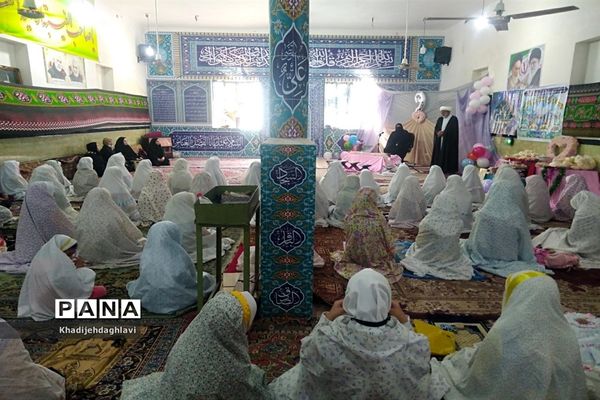 برگزاری مراسم جشن تکلیف دانش‌آموزان شهرستان حمیدیه