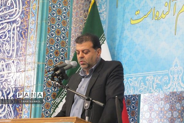 نماز جمعه با رویکرد هفته امور تربیتی و تربیت اسلامی در شهرستان پردیس