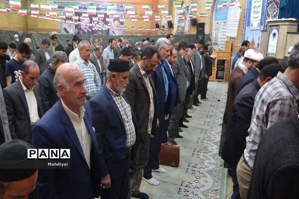 برگزاری نمازجمعه در شهر جوادآباد