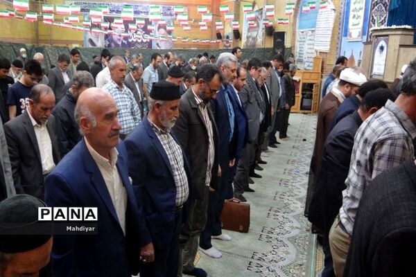 برگزاری نمازجمعه در شهر جوادآباد