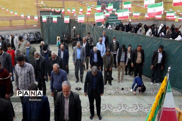 برگزاری نمازجمعه در شهر جوادآباد
