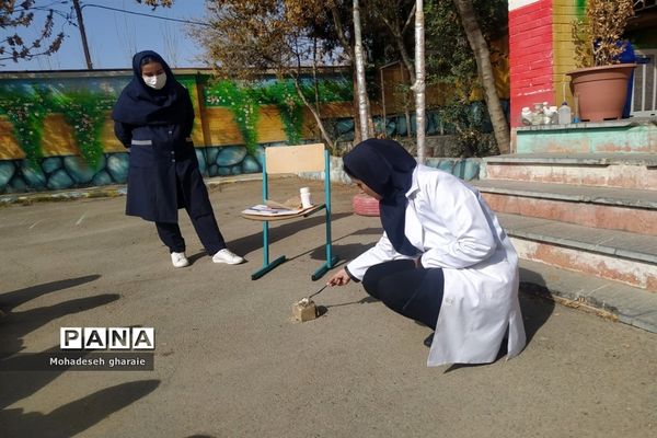 برگزاری کارگاه آموزشی شیمی در دبیرستان نوشین بختیاری بخش جوادآباد