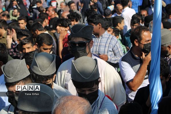 دیدار مردم بوشهر با رئیس جمهور