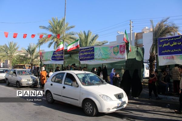 دیدار مردم بوشهر با رئیس جمهور