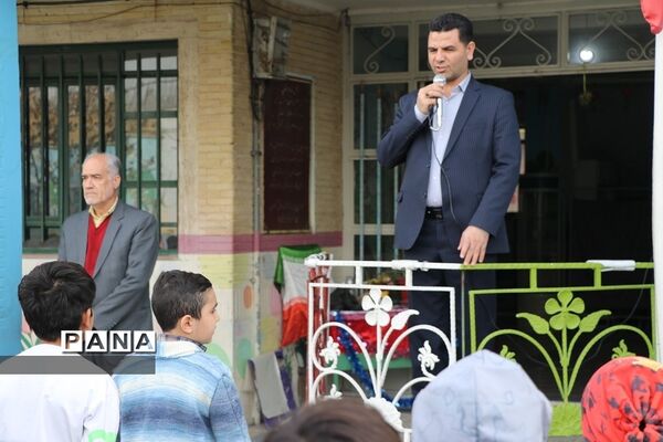 مراسم تغییرنام آموزشگاه آل یاسین به دبستان شهید مدافع حرم مصطفی محمد میرزایی درآموزش وپرورش ناحیه دوشهرری