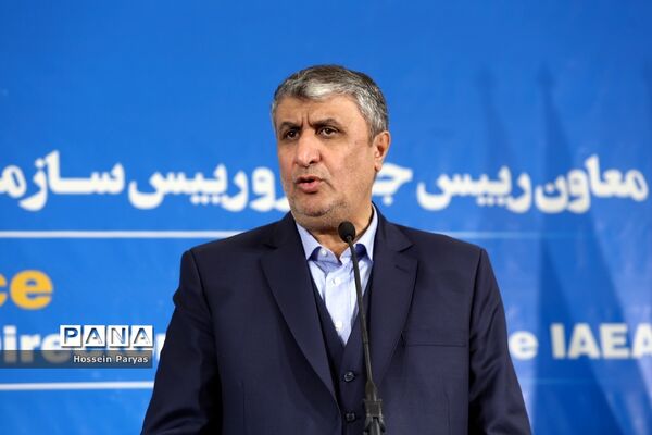 کنفرانس مطبوعاتی مشترک رئیس سازمان انرژی اتمی ایران و مدیرکل آژانس بین‌المللی انرژی اتمی