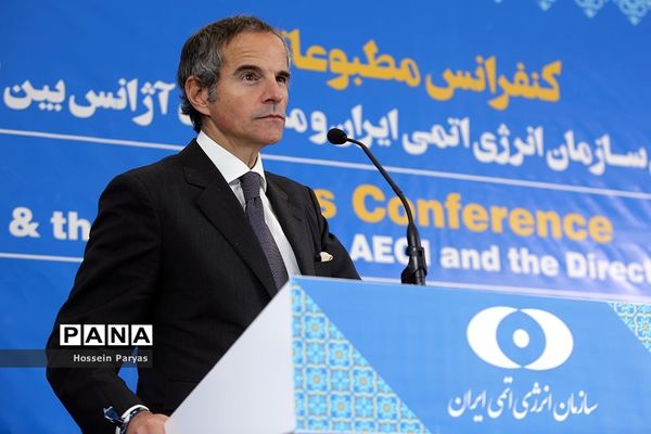 کنفرانس مطبوعاتی مشترک رئیس سازمان انرژی اتمی ایران و مدیرکل آژانس بین‌المللی انرژی اتمی