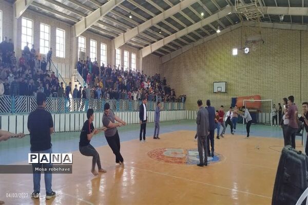 حضور پرشور جوانان شادگانی در مراسم ولادت حضرت اکبر«ع»  و روز جوان