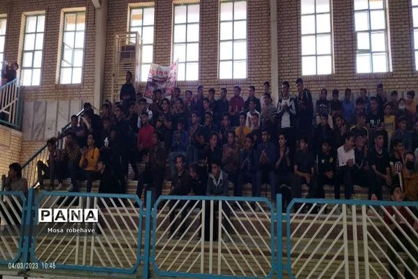 حضور پرشور جوانان شادگانی در مراسم ولادت حضرت اکبر«ع»  و روز جوان