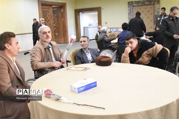 تجلیل از جانبازان قطع نخاعی در مازندران