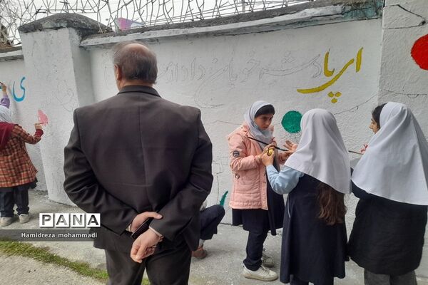 جشن نقاشی گل نرگس در قائمشهر