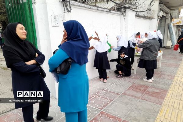 جشن نقاشی گل نرگس در قائمشهر