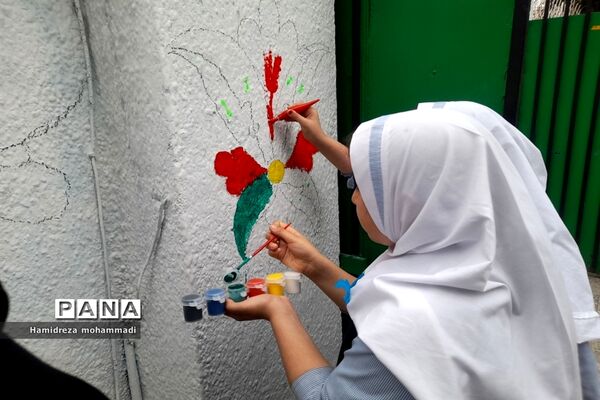 جشن نقاشی گل نرگس در قائمشهر
