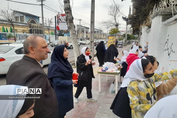 جشن نقاشی گل نرگس در قائمشهر