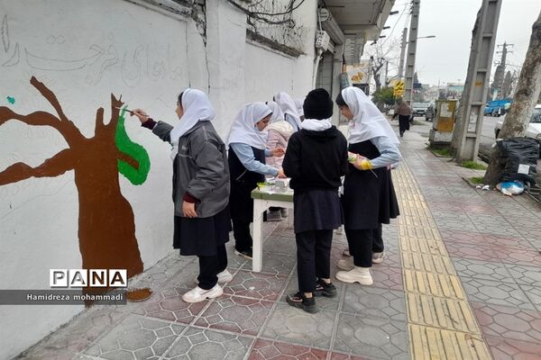 جشن نقاشی گل نرگس در قائمشهر