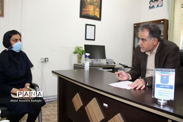 سومین روز فعالیت ستاد ارتباطات مردمی سفر ریاست جمهوری در آموزش و پرورش استان بوشهر