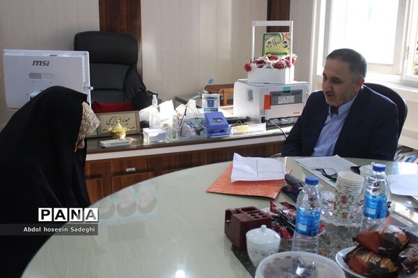 سومین روز فعالیت ستاد ارتباطات مردمی سفر ریاست جمهوری در آموزش و پرورش استان بوشهر