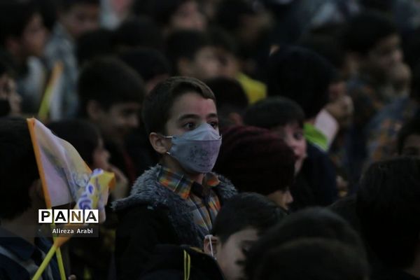 مراسم بزرگ عاشقان مهدی در کاشمر