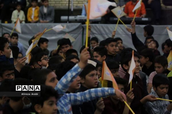 مراسم بزرگ عاشقان مهدی در کاشمر