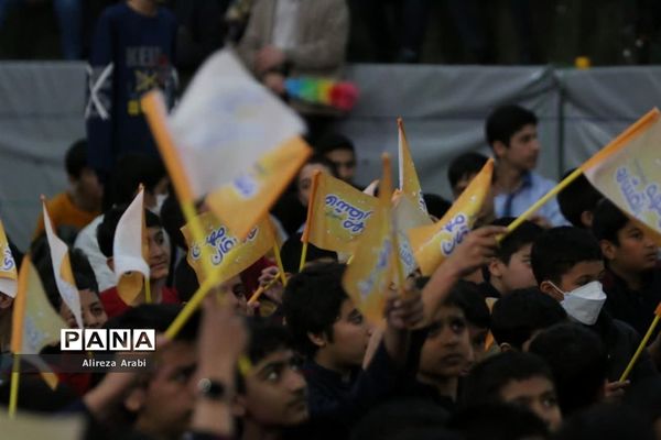 مراسم بزرگ عاشقان مهدی در کاشمر