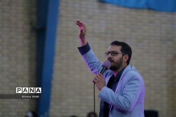 مراسم بزرگ عاشقان مهدی در کاشمر