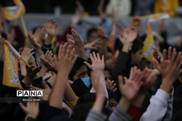 مراسم بزرگ عاشقان مهدی در کاشمر