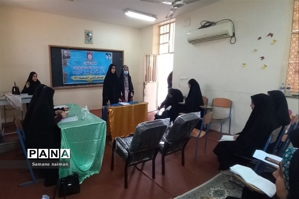 جشنواره قرآن، عترت و نماز قطب۲ خوزستان ویژه دختران در شهرستان کارون