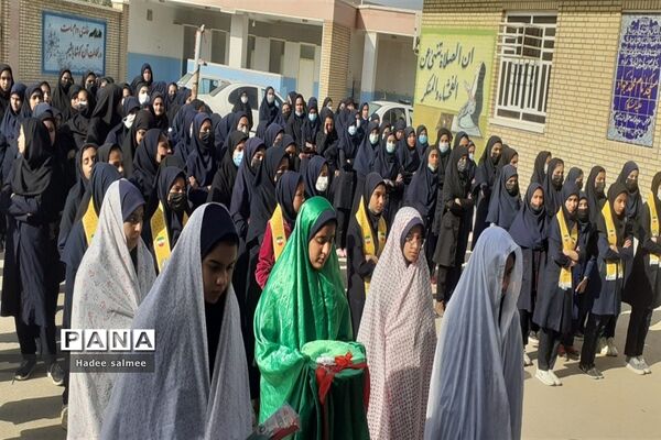 آیین زنگ احسان و نیکوکاری در مدارس شادگان