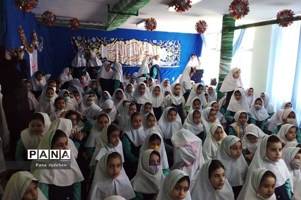 جشن نیمه شعبان در دبستان دخترانه سما ۲ رودهن