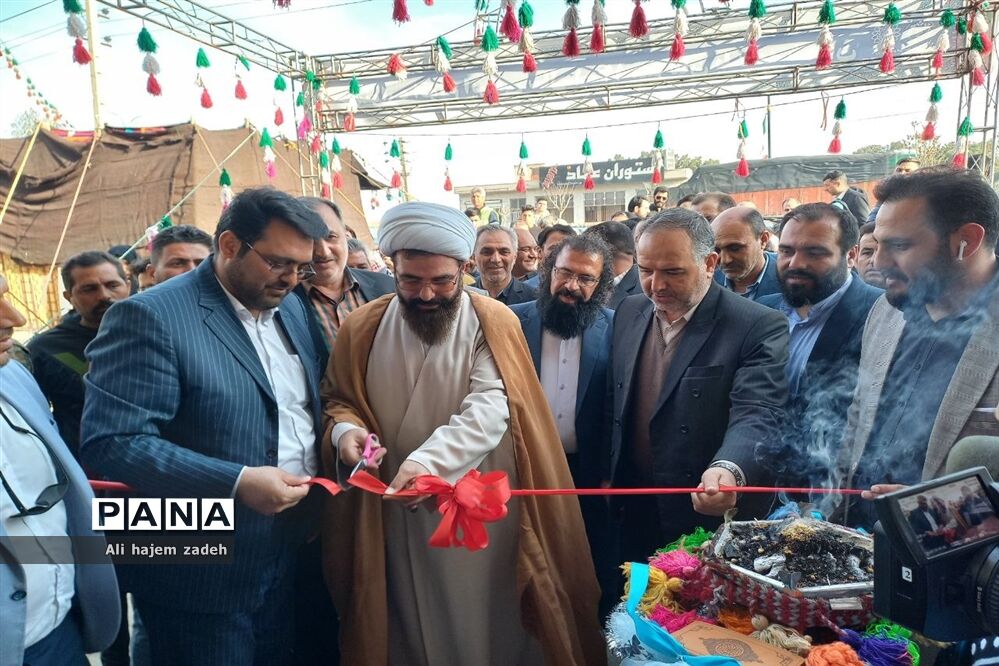 افتتاح جشنواره بومی محلی در کاروانسرای تاریخی کنارگرد بخش فشافویه