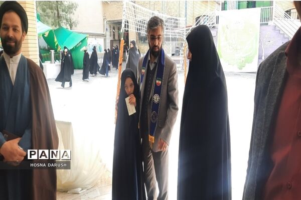 مراسم استانی جشن نیکوکاری در ناحیه۷ مشهد مقدس