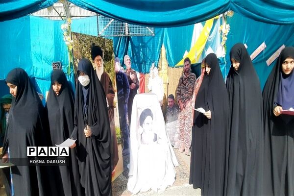 مراسم استانی جشن نیکوکاری در ناحیه۷ مشهد مقدس
