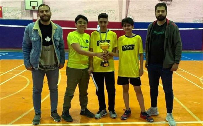 کسب نائب قهرمانی تیم بدمیتون شهرستان پردیس توسط دانش‌آموزان مقطع متوسطه اول