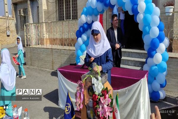 نواختن زنگ نیکو کاری در مدارس شهرستان شوش