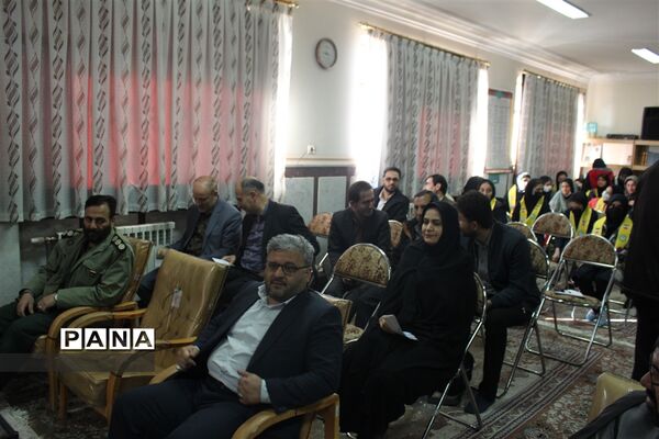 مراسم جشن نیکوکاری در دبیرستان شاهد اطهر ناحیه 1 زنجان