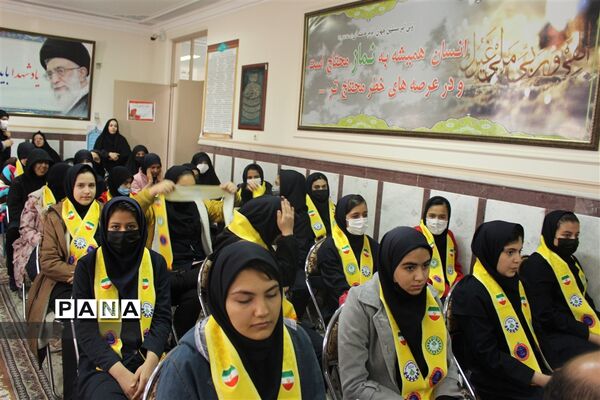 مراسم جشن نیکوکاری در دبیرستان شاهد اطهر ناحیه 1 زنجان