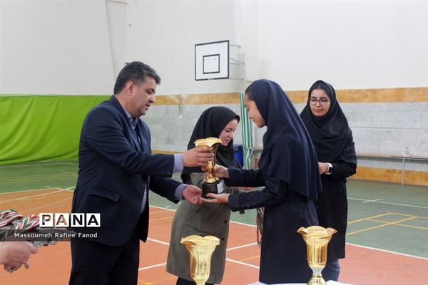 اختتامیه مسابقات هندبال دختران شهرستان گلبهار