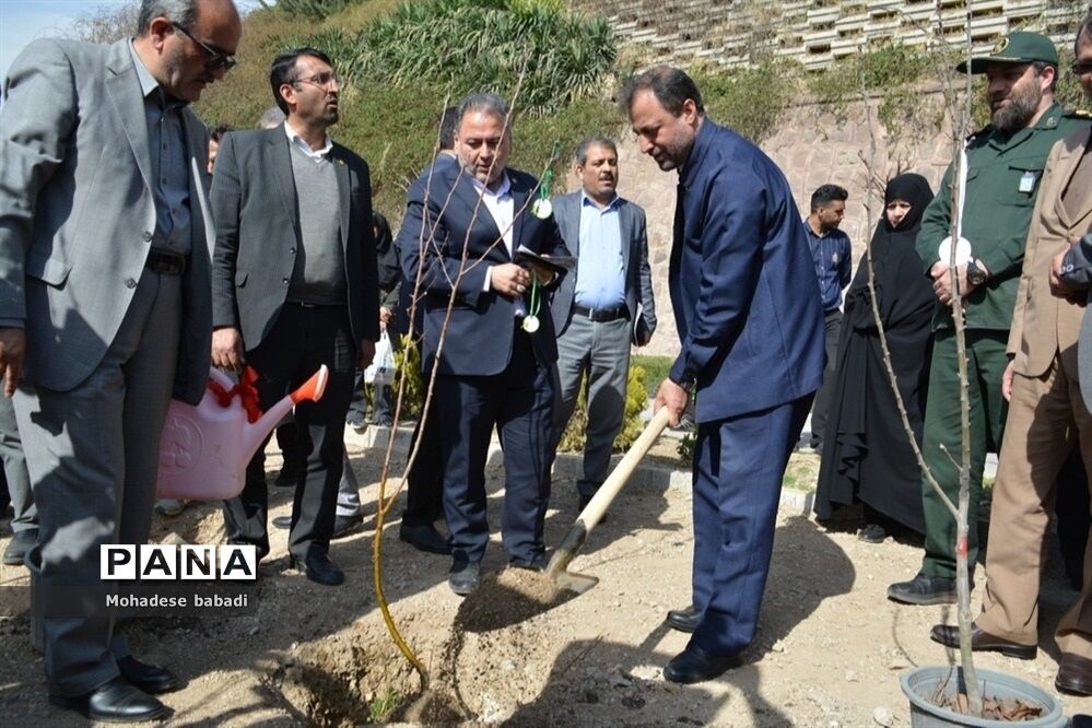 طرح ماندگار غرس نهال در منطقه 2 تهران