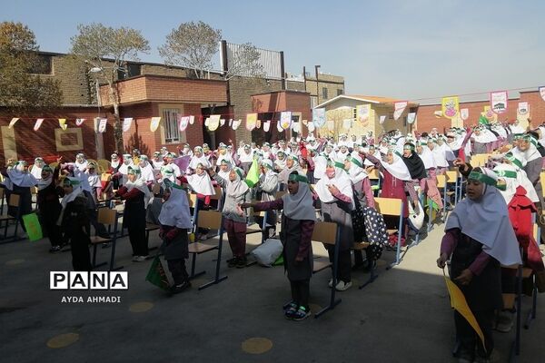 برگزاری جشن نیکوکاری در دبستان بنت‌الهدی فشافویه
