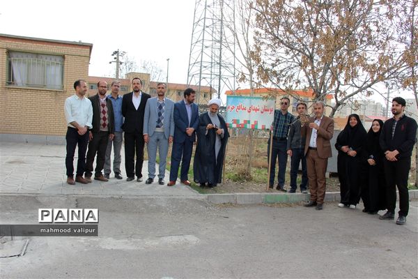 آیین روز درختکاری در قزوین