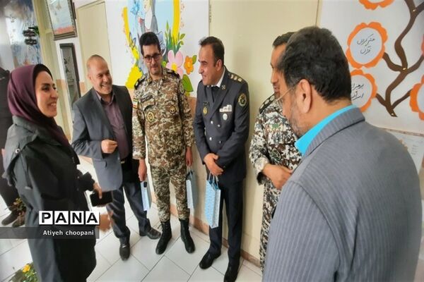 آیین روز درختکاری در دبستان دخترانه شهید یاسینی منطقه ۱۴
