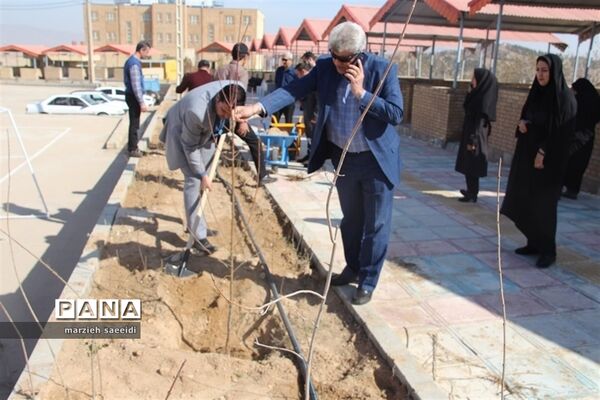 گرامیداشت روز درختکاری در خراسان شمالی