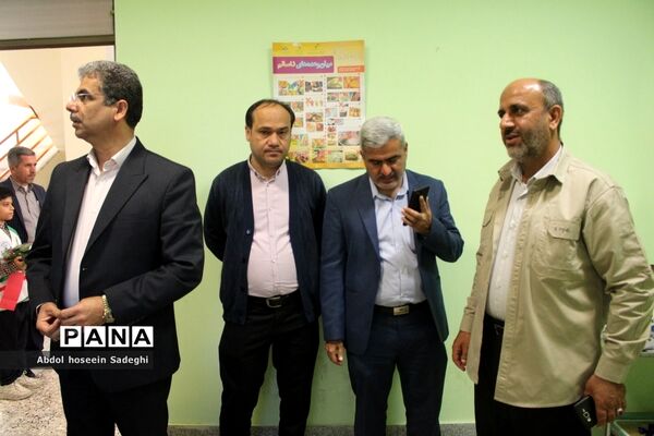 افتتاح اتاق بهداشت دبستان شهدای مدافع سلامت بوشهر