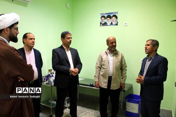 افتتاح اتاق بهداشت دبستان شهدای مدافع سلامت بوشهر