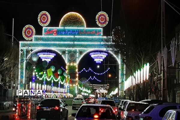آماده‌سازی فضای محله‌ها برای جشن بزرگ نیمه شعبان