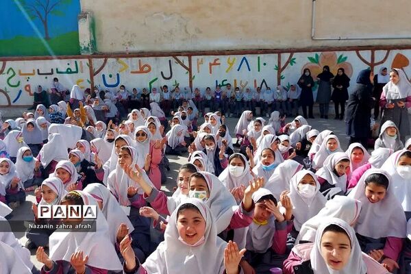 جشن نیمه شعبان در دبستان پروین اعتصامی  رودهن
