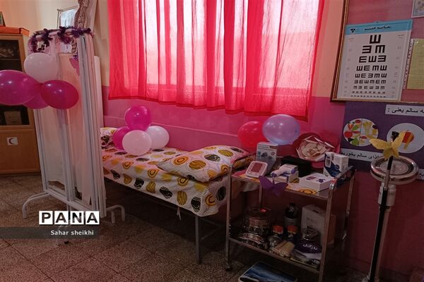 افتتاح اتاق بهداشت دبستان آسیه ملارد