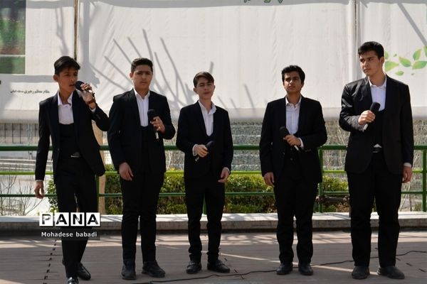 مراسم روز درختکاری و گرامیداشت هفته منابع طبیعی در منطقه ۲